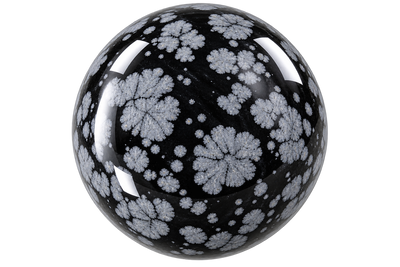 Snowflake Obsidian