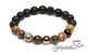Jasper & Onyx Mantra – Elastic Bracelet