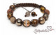 Tiger’s Eye, Labradorite & Pyrite – 10mm Braided Bracelet