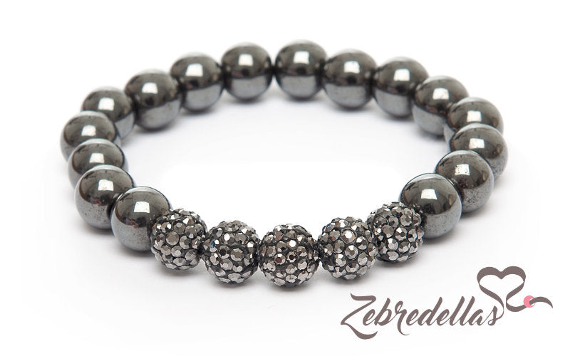 Hematite – Elastic Bracelet