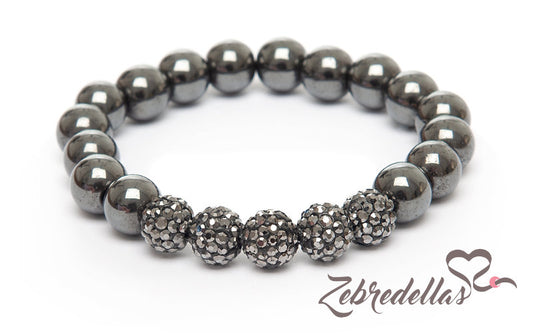 Hematite – Elastic Bracelet