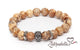 Wooden Agate – Elastic Bracelet