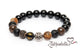Bronzite, Jasper & Onyx Mantra – Elastic Bracelet