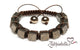 Pyrite – 10mm Braided Bracelet