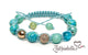Dalmatian Jasper & Onyx – 10mm Braided Bracelet