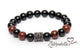 Mahogany Obsidian & Onyx – Elastic Bracelet
