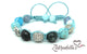 Blue Lace Agate & Turquoise – 10mm Braided Bracelet